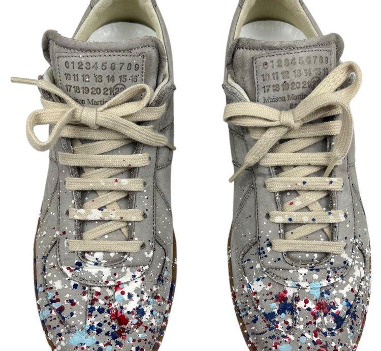 AW15 NWT Maison Margiela Paint Splatter Gat Sneakers