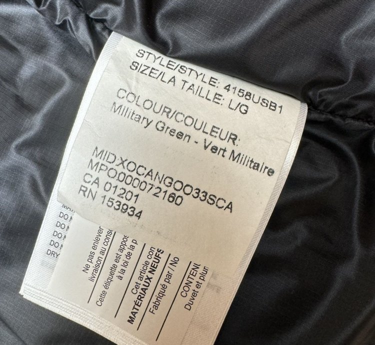 Canada Goose Salehe Bembury NBA Signal Vest