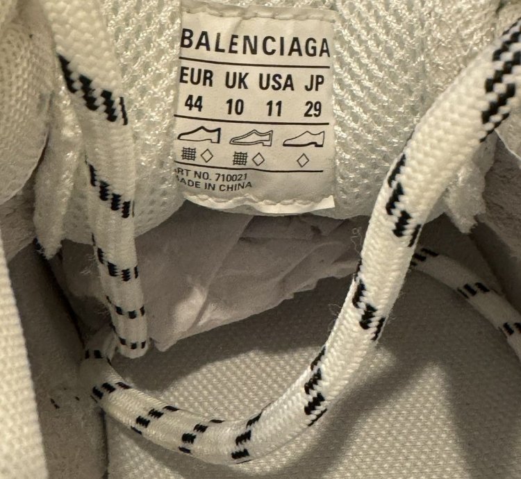 Balenciaga Adidas Triple White Black