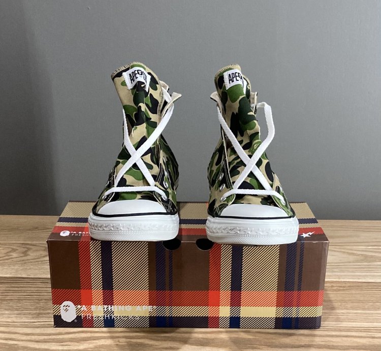 Bape Abc Camo Ape Sta Hi Green 10us