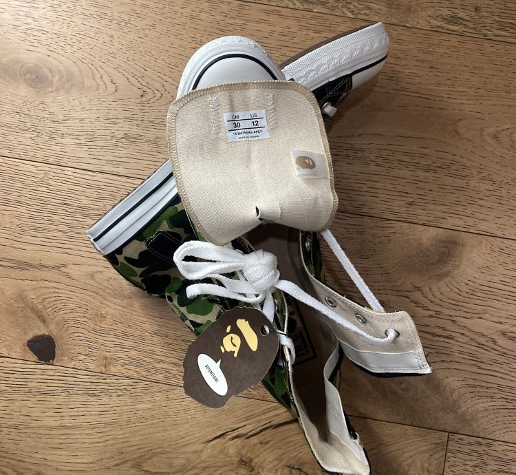 Bape Abc Camo Ape Sta Hi Green 12us