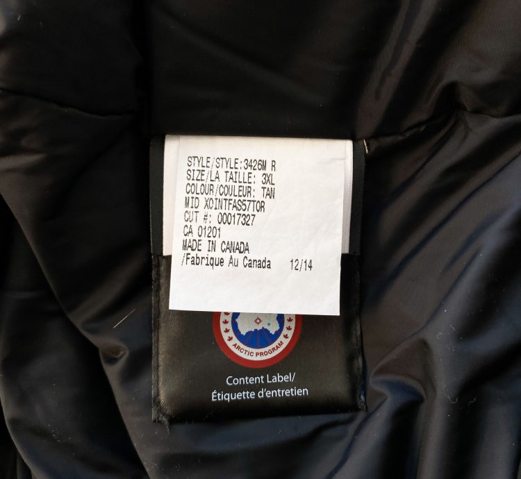 Canada Goose Tan Chateau Men Jacket