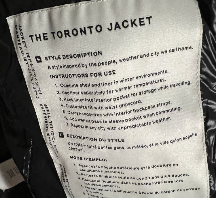 Canada goose Toronto jacket