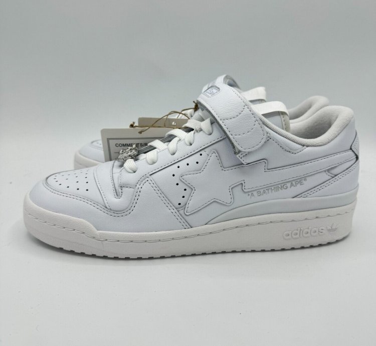 BAPE adidas Forum Triple White