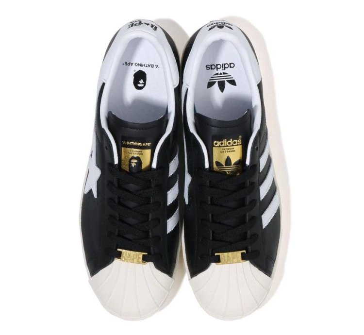 BAPE ADIDAS SUPERSTAR 80S BAPE Sneakers shoes