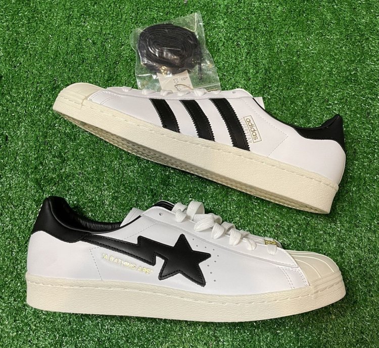 BAPE Adidas Superstar Bapesta - Size 11 5