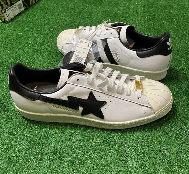 BAPE Adidas Superstar Bapesta - Size 11 5