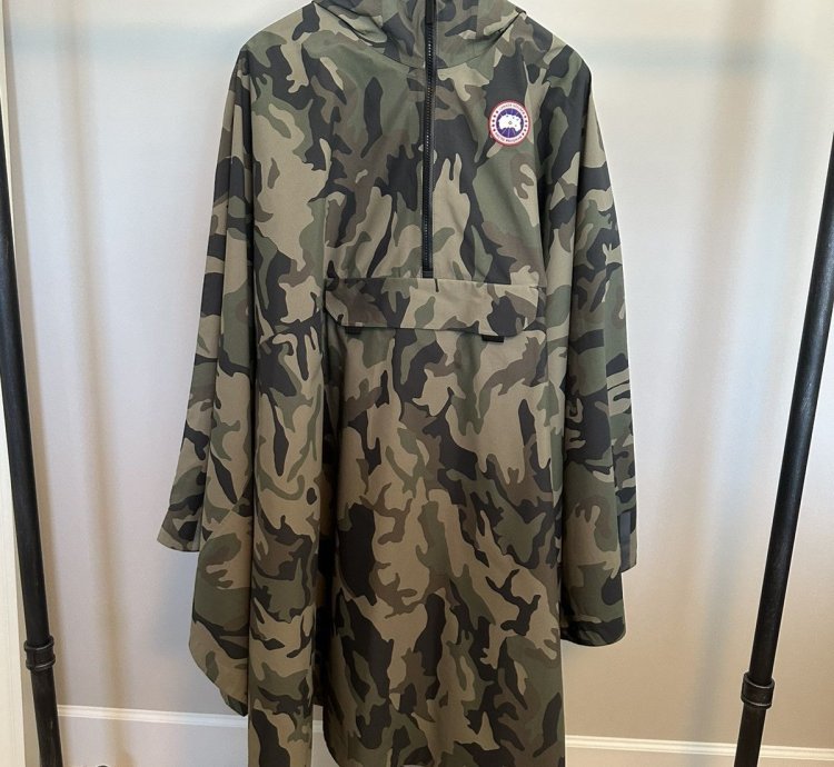 Canada Goose waterproof poncho