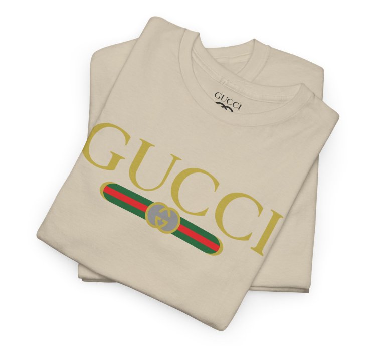 Gucci GG logo sand T-shirt - Size USA