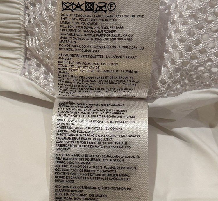 Canada Goose White Carson Parka Humanature
