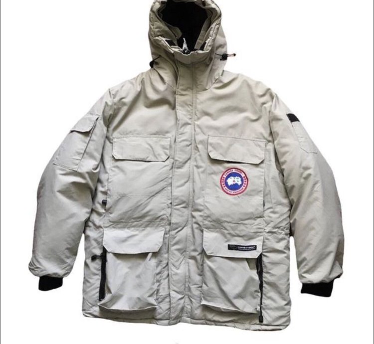 Canada Goose White Jacket