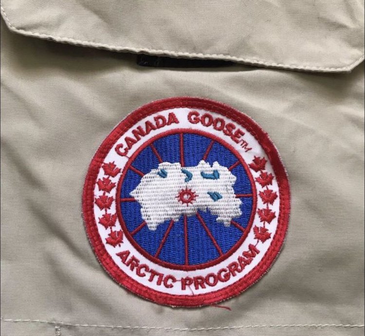 Canada Goose White Jacket