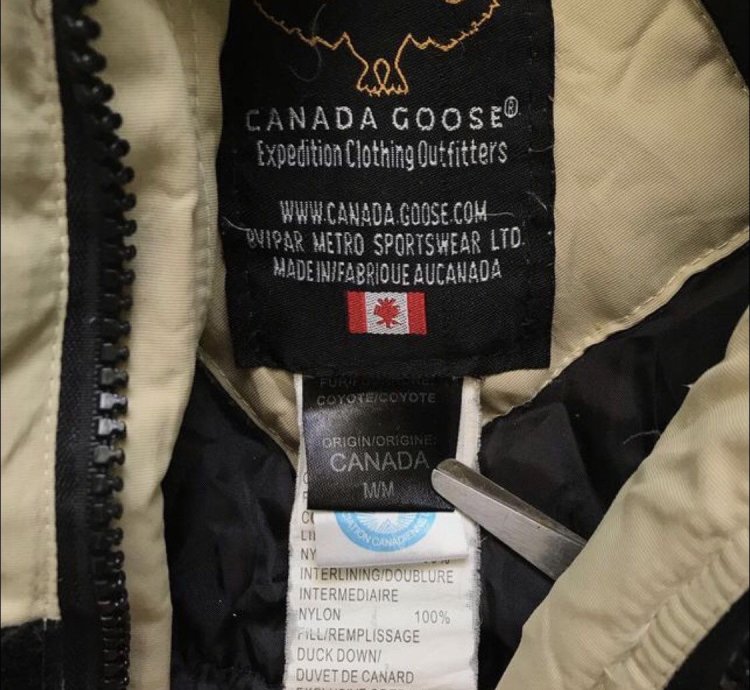 Canada Goose White Jacket
