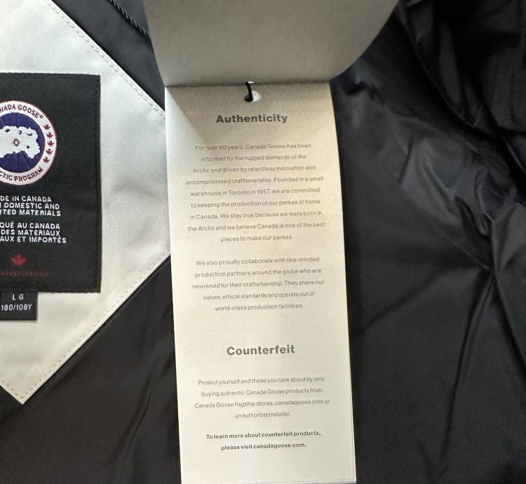 Canada Goose White Wyndham Men Jacket Fur Large Brand New