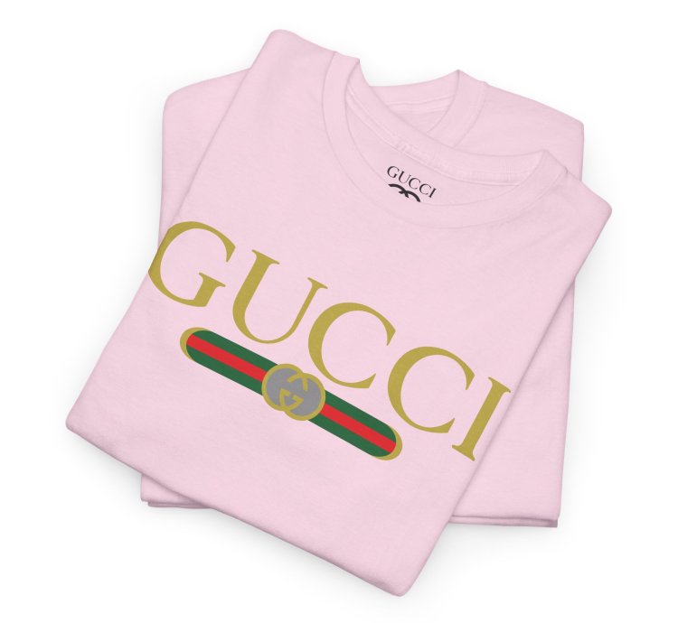 Gucci GG logo light pink T-shirt - Size USA