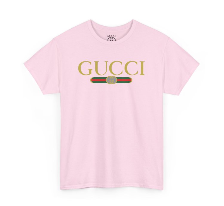 Gucci GG logo light pink T-shirt - Size USA