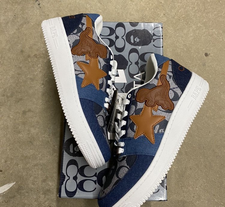Bape bapesta coach