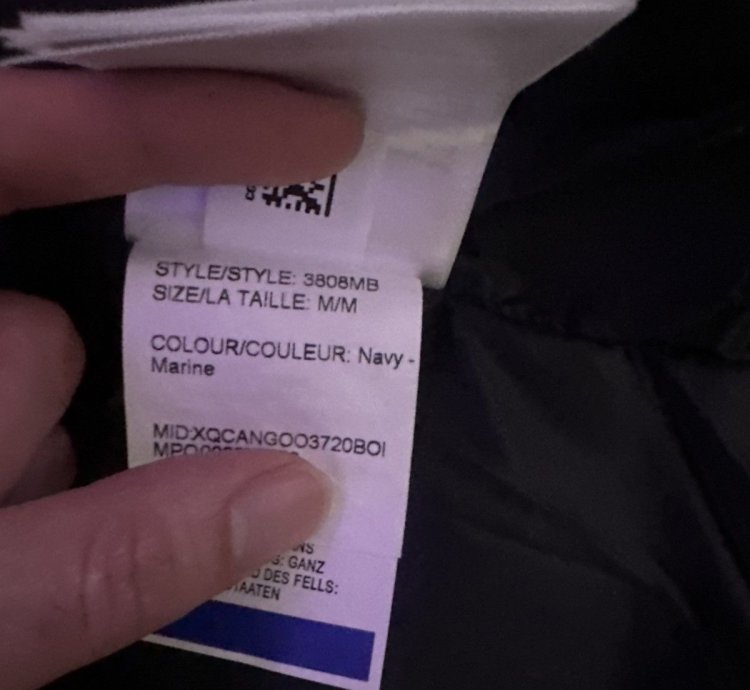 Canada Goose Wyndham Parka -Navy-Medium