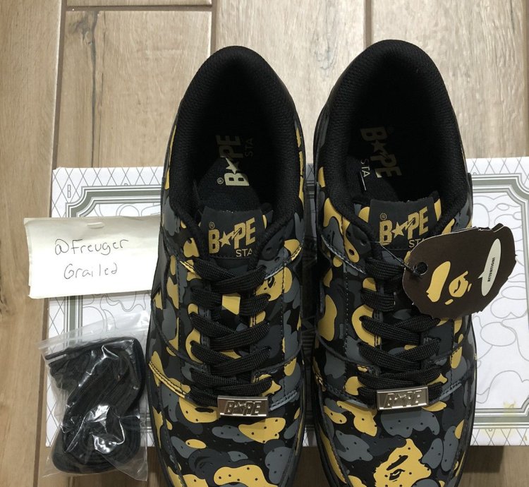 Bape Bapesta Madison Ave Exclusive