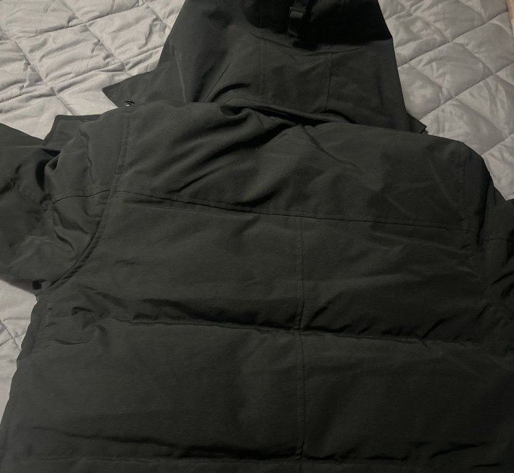 Canada Goose Wyndham Parka Black Disc