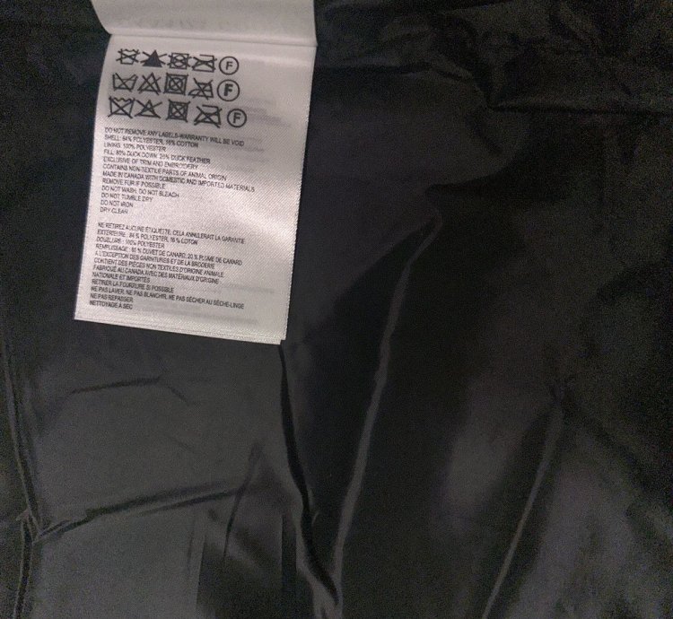 Canada Goose Wyndham Parka Black Disc