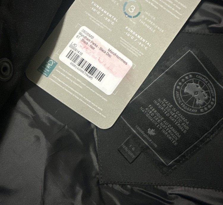 Canada Goose Wyndham Parka Black Disc