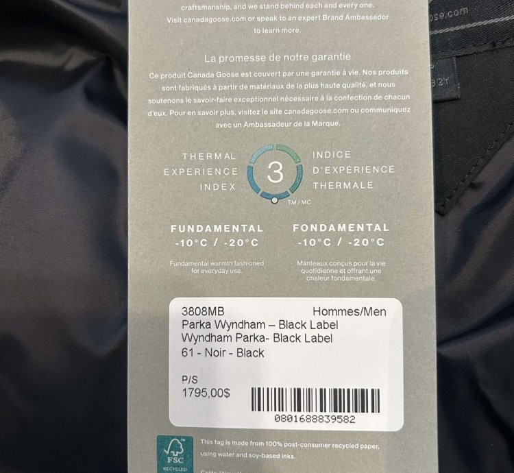 Canada Goose Wyndham Parka Black Label Heritage
