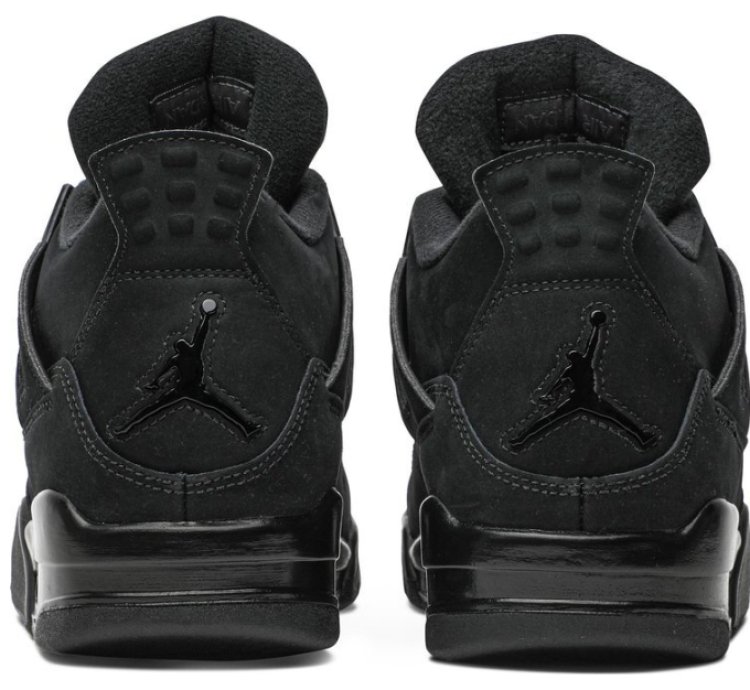 Mens Wmns Air Jordan 4 Retro Black Cat 2020 CU1110 010 / 408452 010