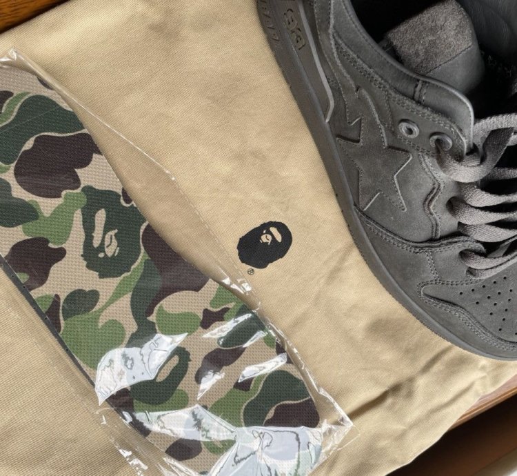 BAPE bathing ape SK8 Sta Suede Triple Black Dunks