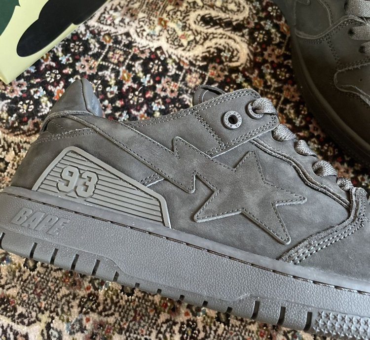 BAPE bathing ape SK8 Sta Suede Triple Black Dunks