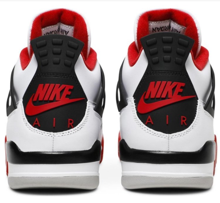 Mens Wmns Air Jordan 4 Retro OG Fire Red 2020 DC7770 160 / 408452