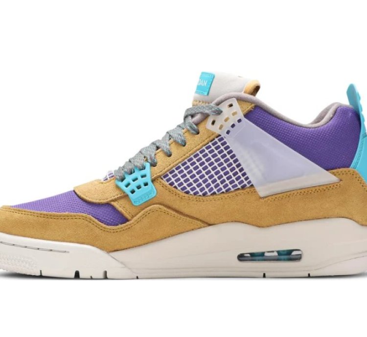 Mens Wmns Union LA x Air Jordan 4 Retro Desert Moss DJ5718 300