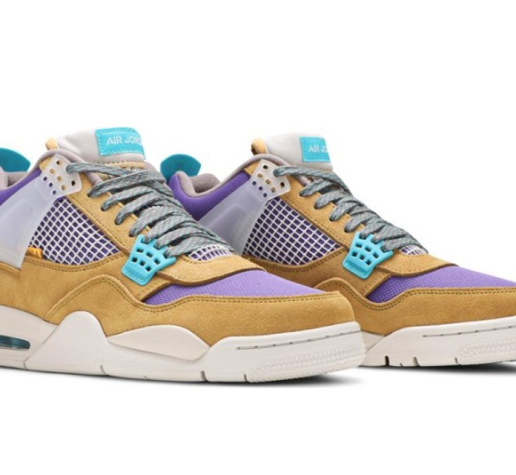 Mens Wmns Union LA x Air Jordan 4 Retro Desert Moss DJ5718 300