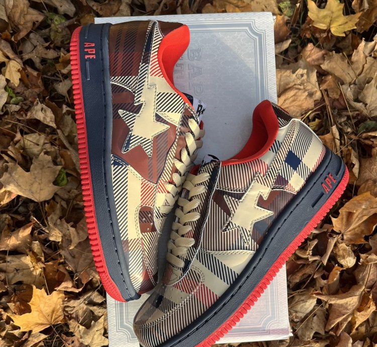 Bape Check Bapesta 2008