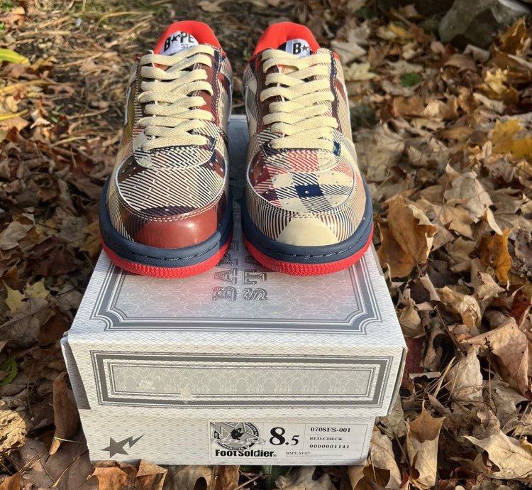 Bape Check Bapesta 2008