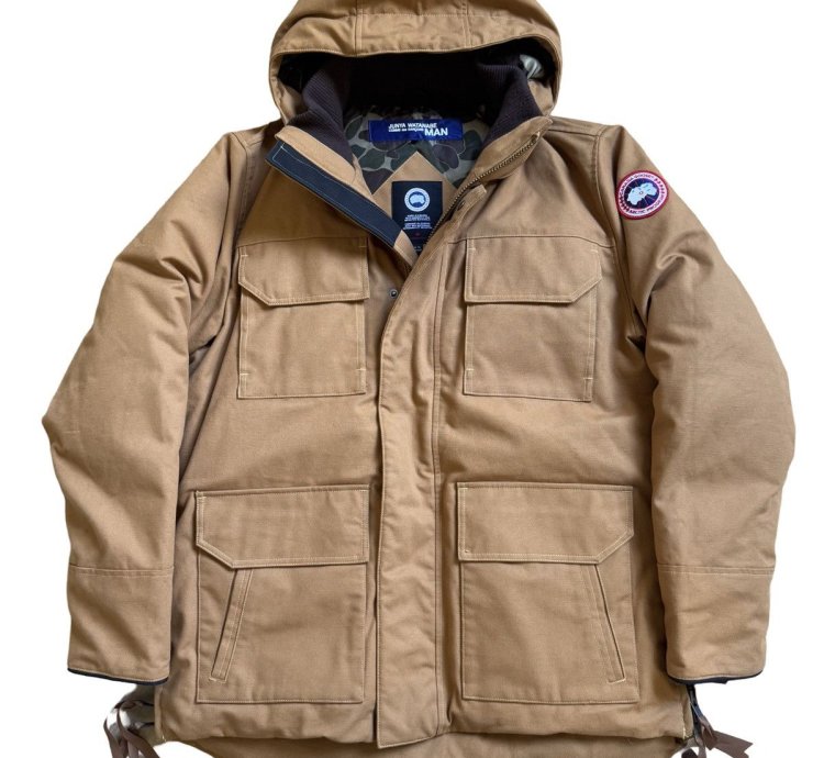 Comme des Gar ons Junya Watanabe Canada Goose Down Coat
