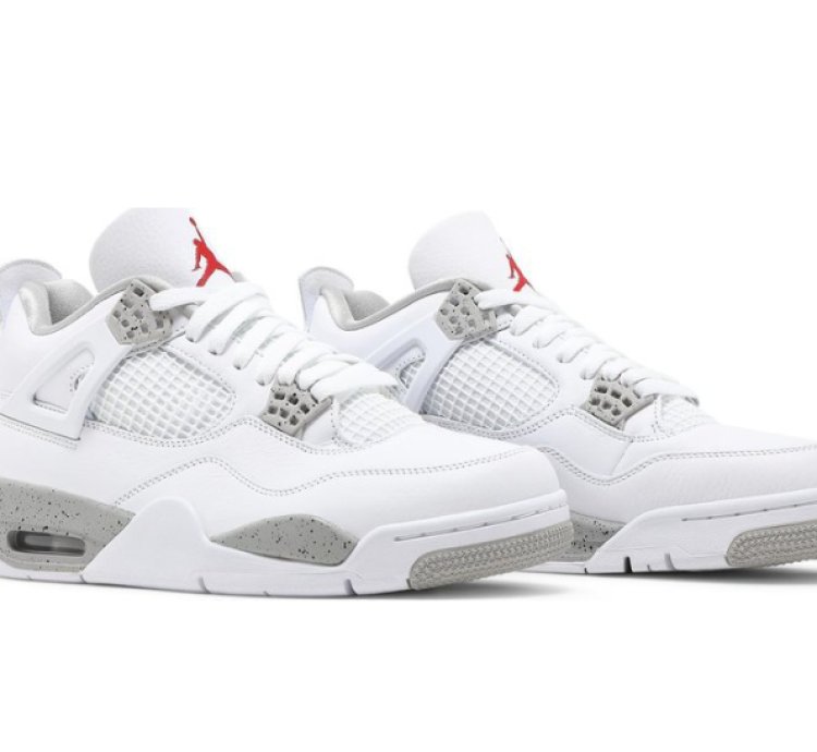 Mens Wmns Air Jordan 4 Retro White Oreo CT8527 100 / DJ4699 100