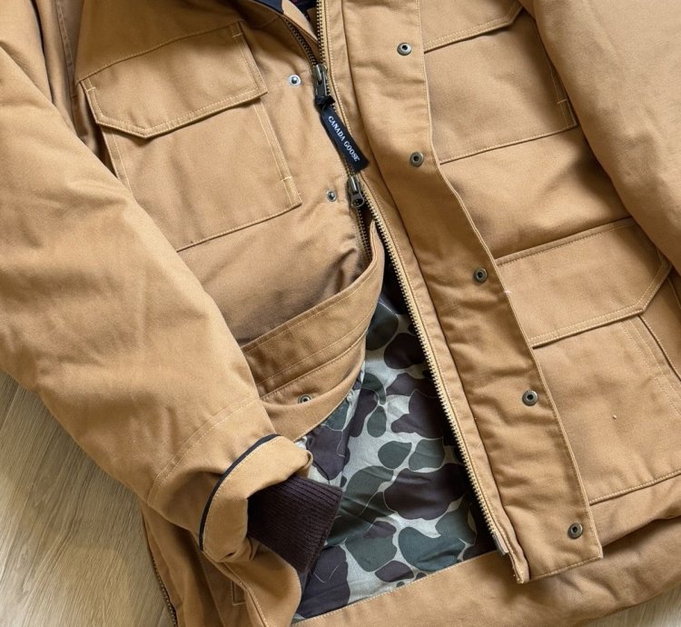 Comme des Gar ons Junya Watanabe Canada Goose Down Coat