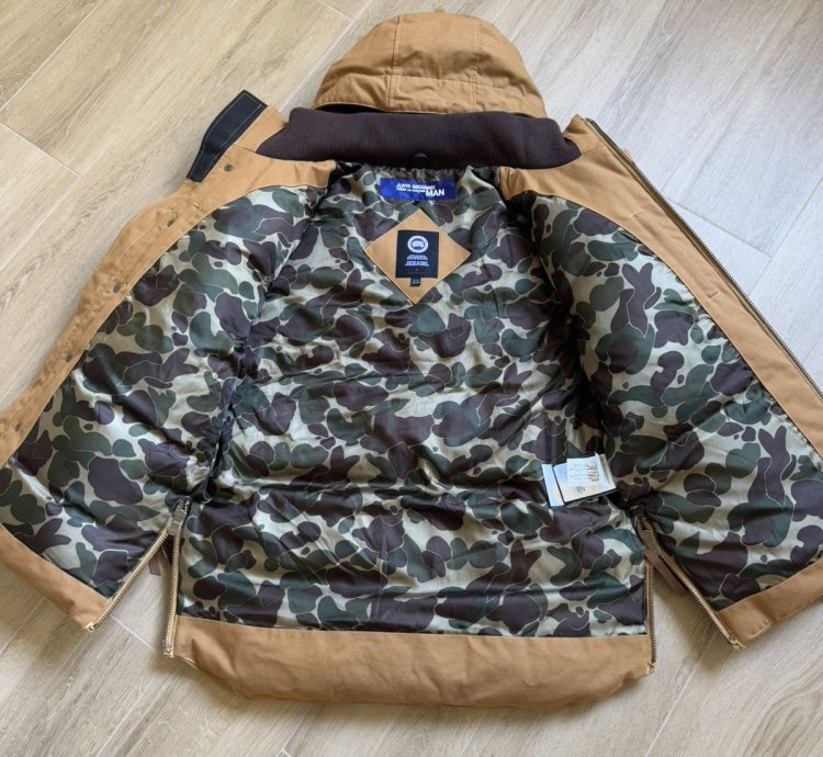 Comme des Gar ons Junya Watanabe Canada Goose Down Coat