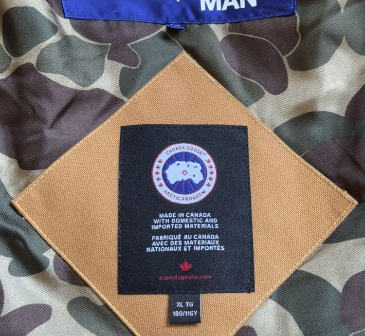 Comme des Gar ons Junya Watanabe Canada Goose Down Coat