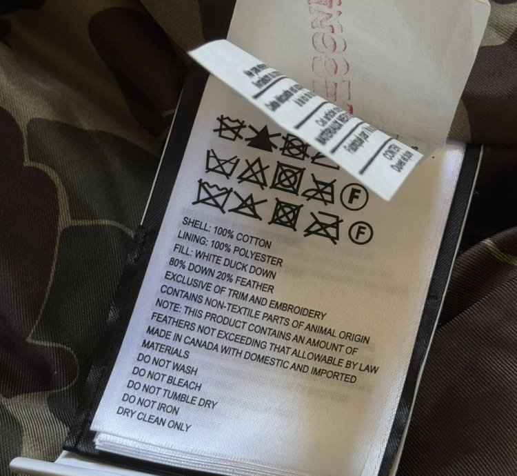 Comme des Gar ons Junya Watanabe Canada Goose Down Coat