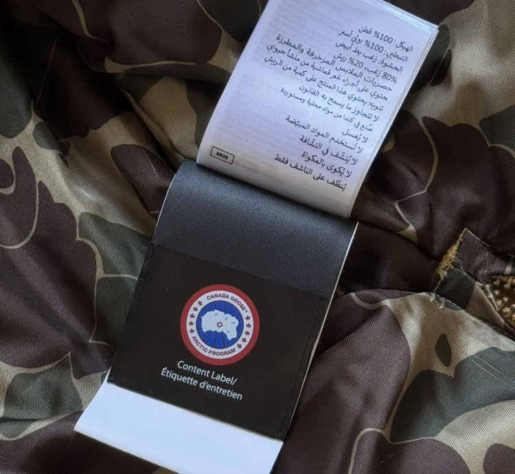 Comme des Gar ons Junya Watanabe Canada Goose Down Coat
