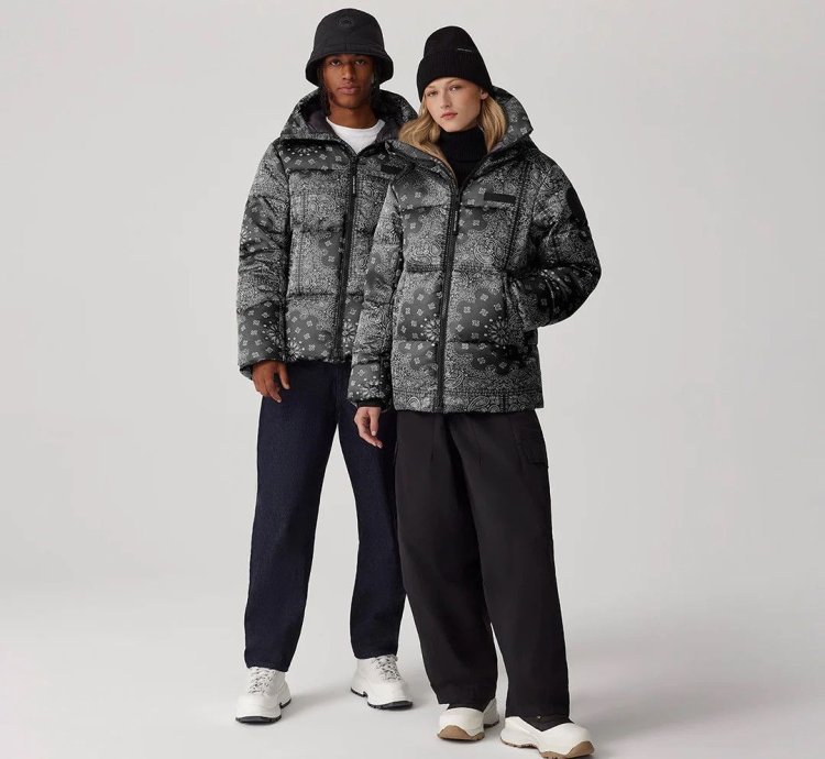 CONCEPTS CANADA GOOSE CROFTON PUFFER(FLINT BANDANA PRINT)