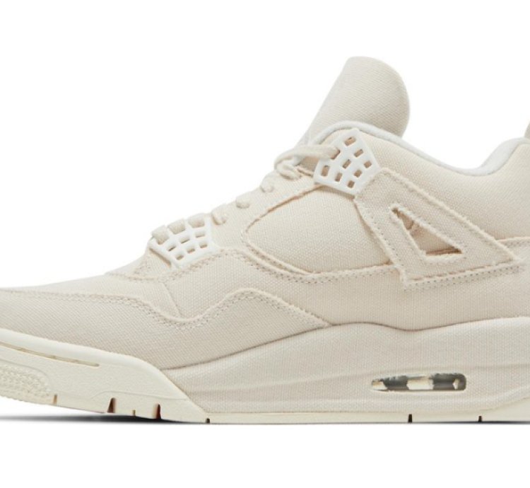Mens Wmns Air Jordan 4 Retro Blank Canvas DQ4909 100