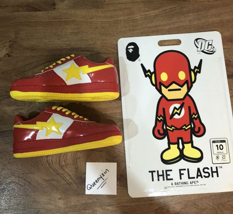 Bape DC Comic Flash