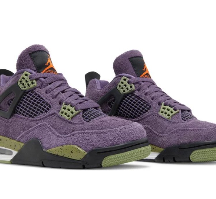 Mens Wmns Air Jordan 4 Retro Canyon Purple AQ9129 500