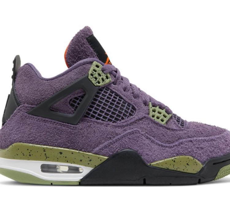 Mens Wmns Air Jordan 4 Retro Canyon Purple AQ9129 500