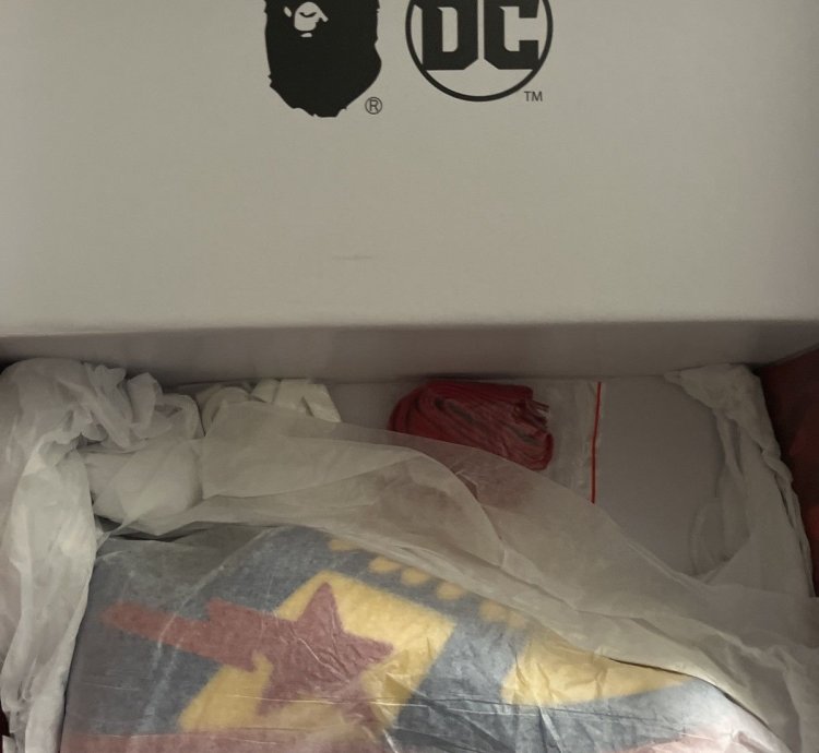 Bape DC Comics Superman Bapesta Low M1