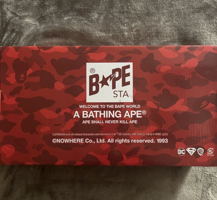 Bape DC Comics Superman Bapesta Low M1