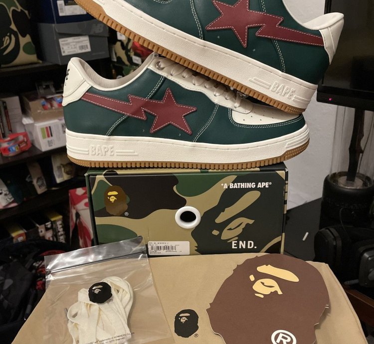 Bape End Bowling Collab Bapesta